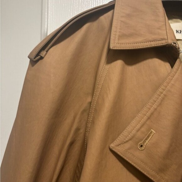 KHAITE Tan Trench Coat - Picture 4 of 15